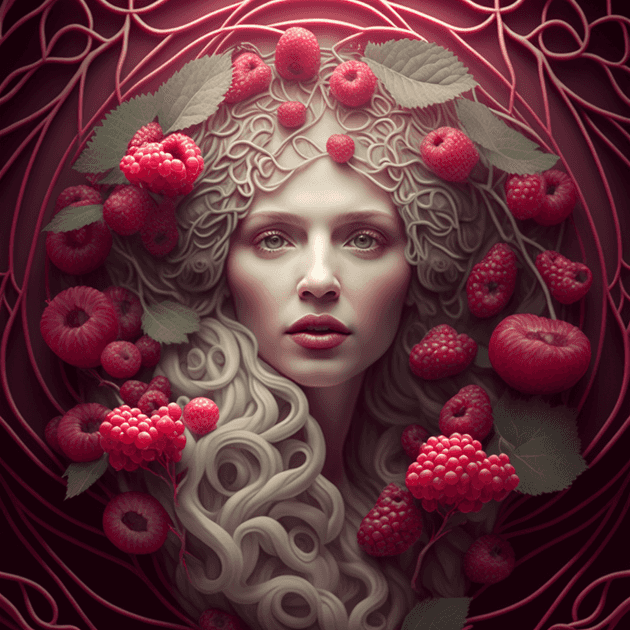 lady of raspberry